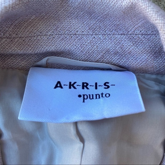 Akris Punto Linen Blazer - Picture 2 of 8